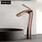 Luxury Brushed Gold Basin Faucet 0