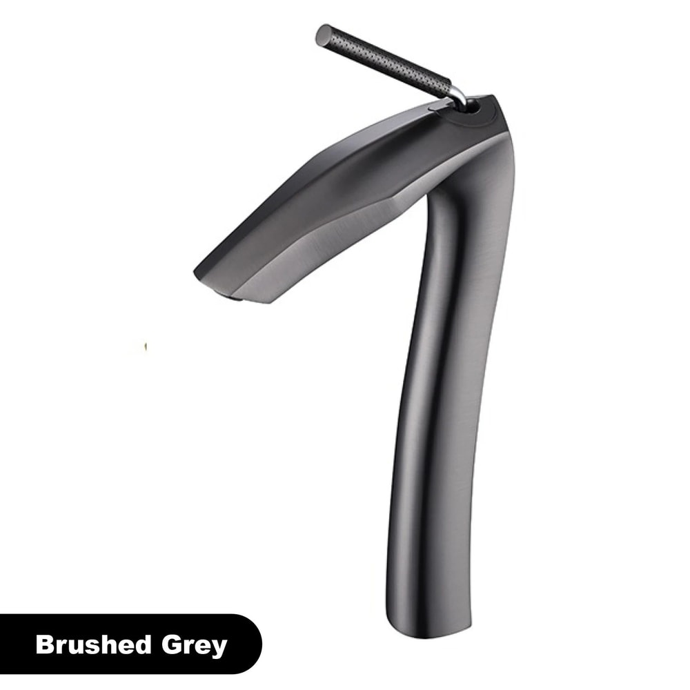 Luxury Brushed Gold Basin Faucet 8