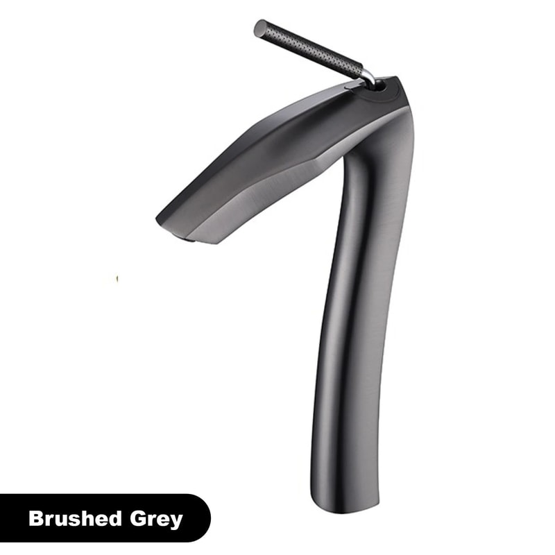 Luxury Brushed Gold Basin Faucet 8