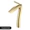 Luxury Brushed Gold Basin Faucet 9