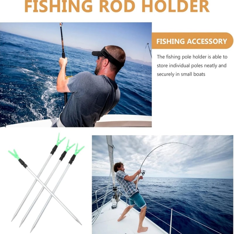 Retractable Fishing Rod Holder Stand 2