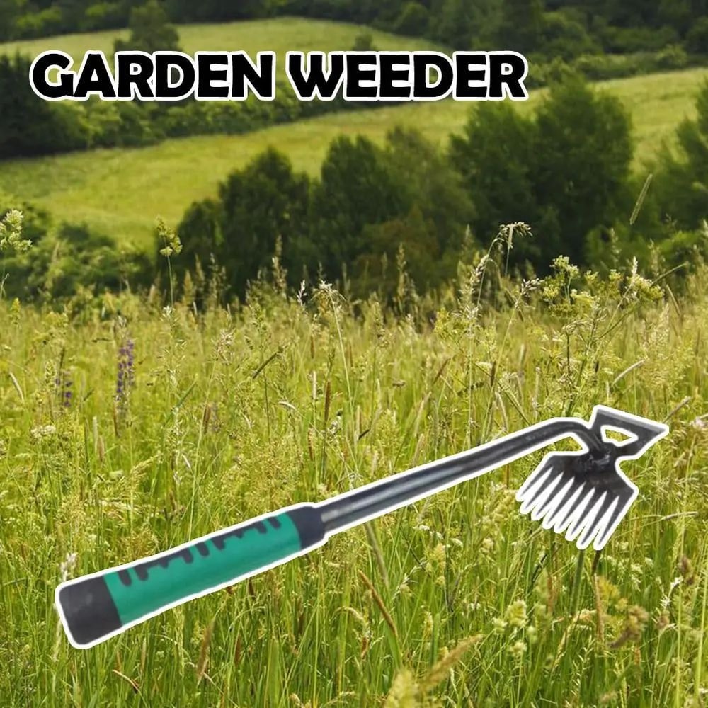 2 In 1 Garden Rake Weed Puller 5