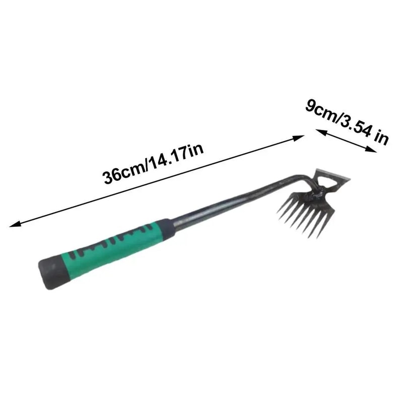 2 In 1 Garden Rake Weed Puller 6