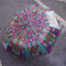 Colorful Glass Pattern Automatic Umbrella 2