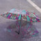 Colorful Glass Pattern Automatic Umbrella 3