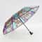 Colorful Glass Pattern Automatic Umbrella 5