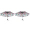 Colorful Glass Pattern Automatic Umbrella 11