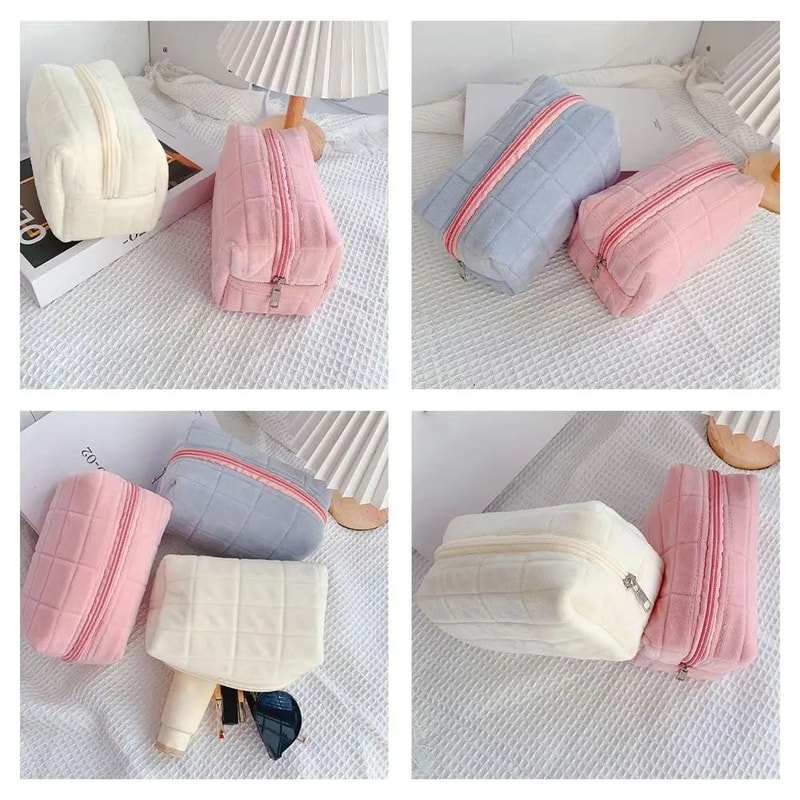 Cute Plush Makeup Storage Bag 1