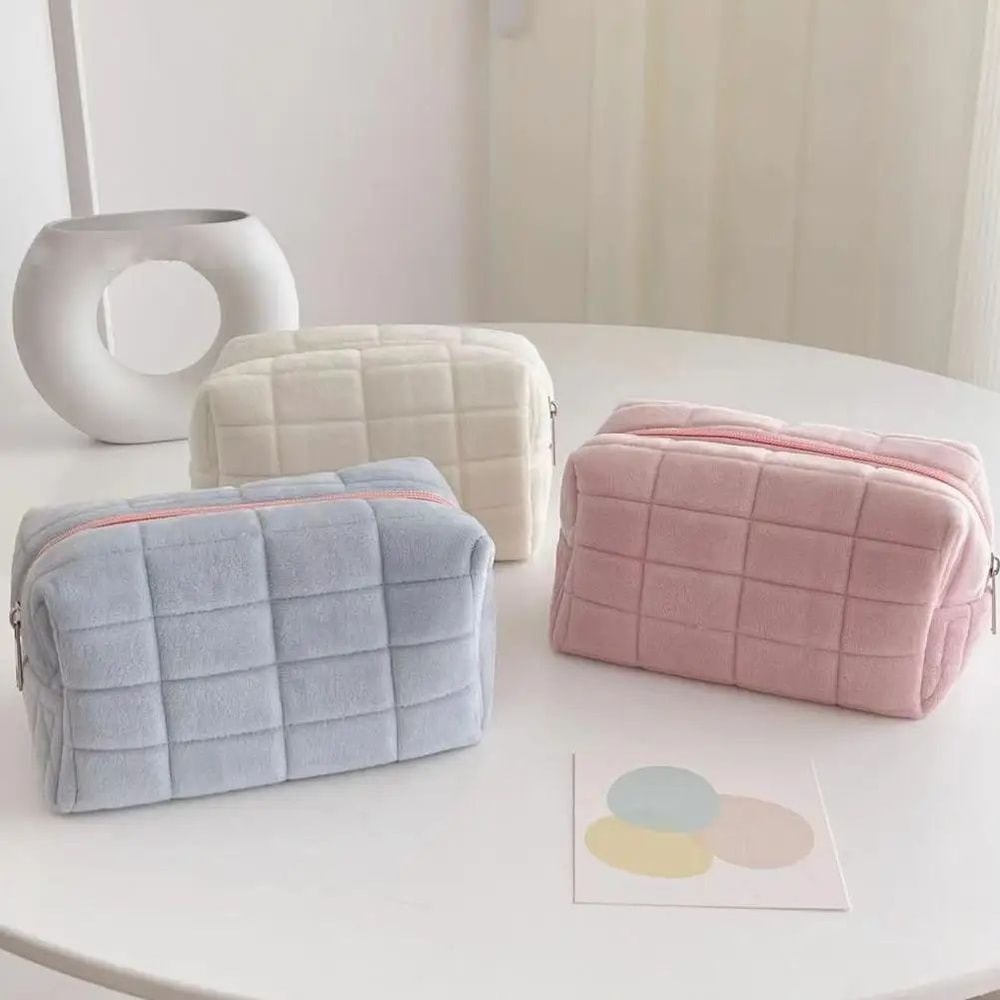 Cute Plush Makeup Storage Bag 2