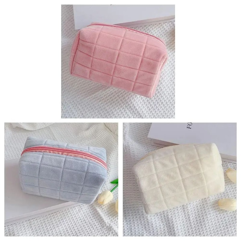Cute Plush Makeup Storage Bag 6