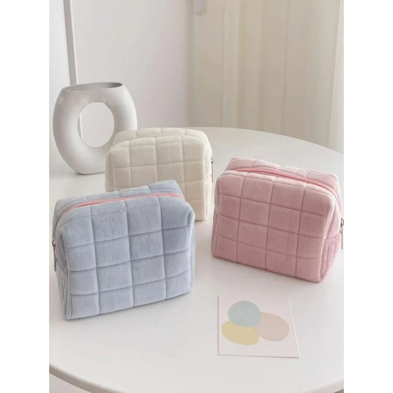 Cute Plush Makeup Storage Bag 8
