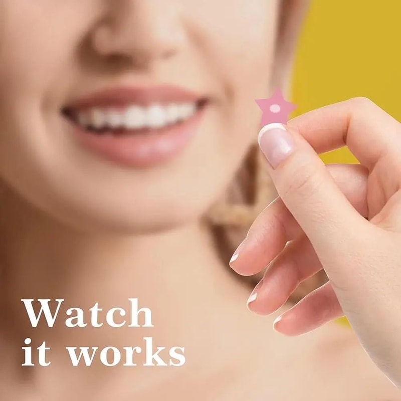 Star And Heart Acne Patch Stickers 10