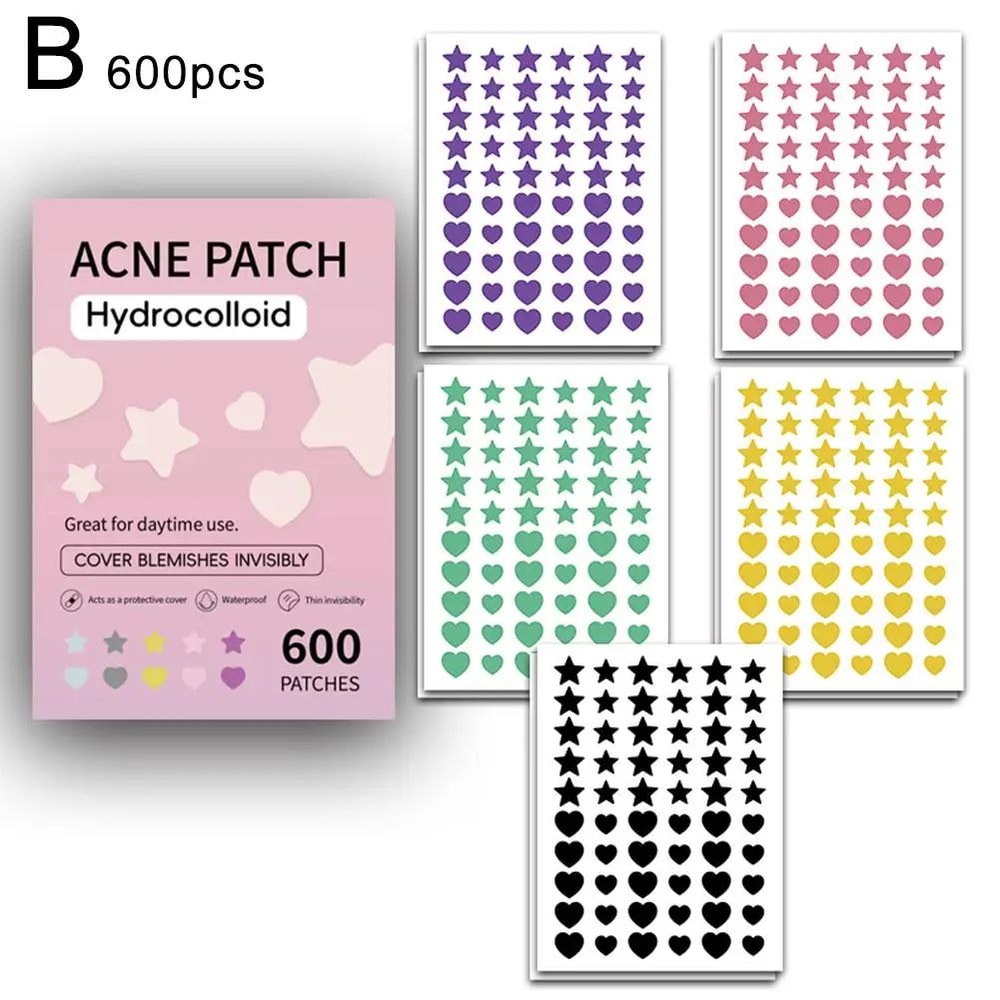 Star And Heart Acne Patch Stickers 15