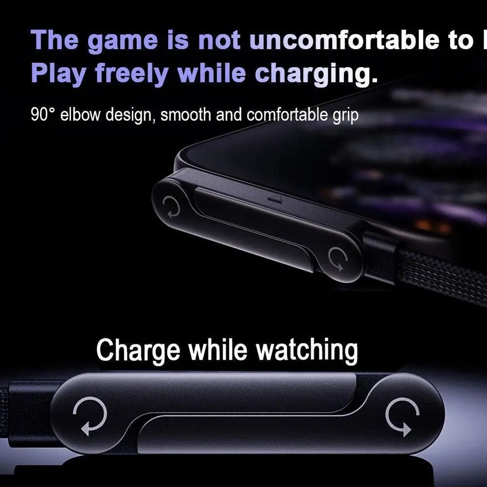 2 In 1 Fast Charging Cable With Phone Stand 4