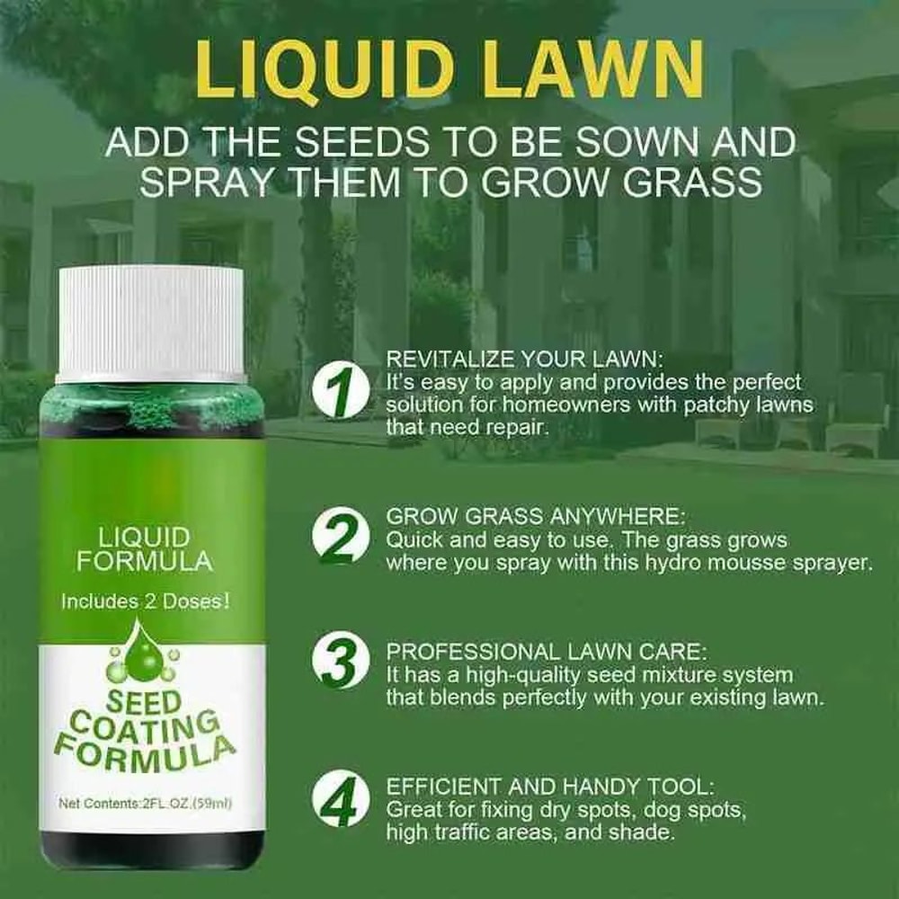 Hydro Mousse Lawn Repair Spray 2