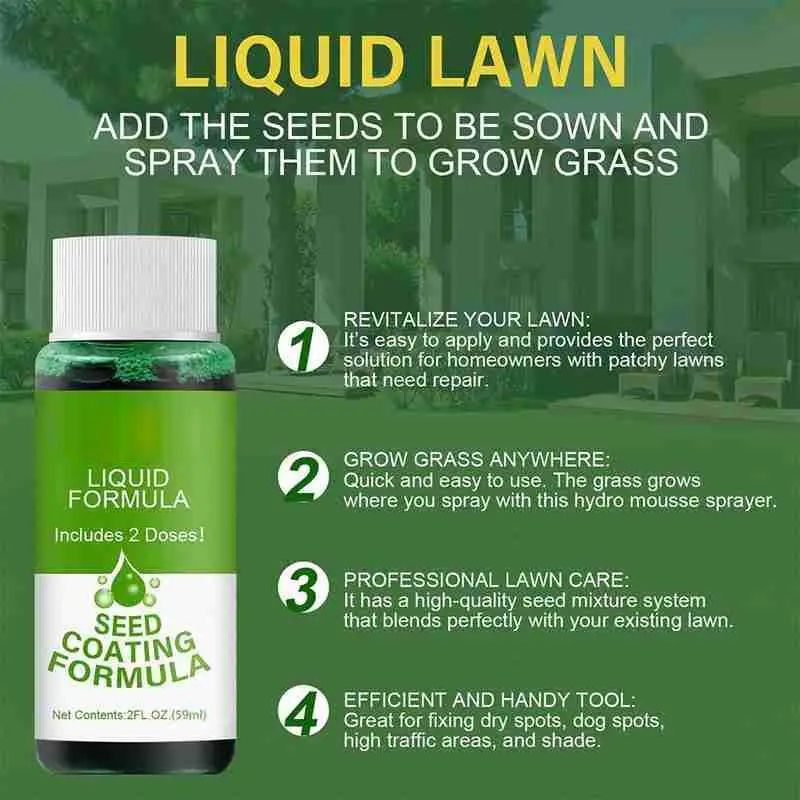 Hydro Mousse Lawn Repair Spray 2