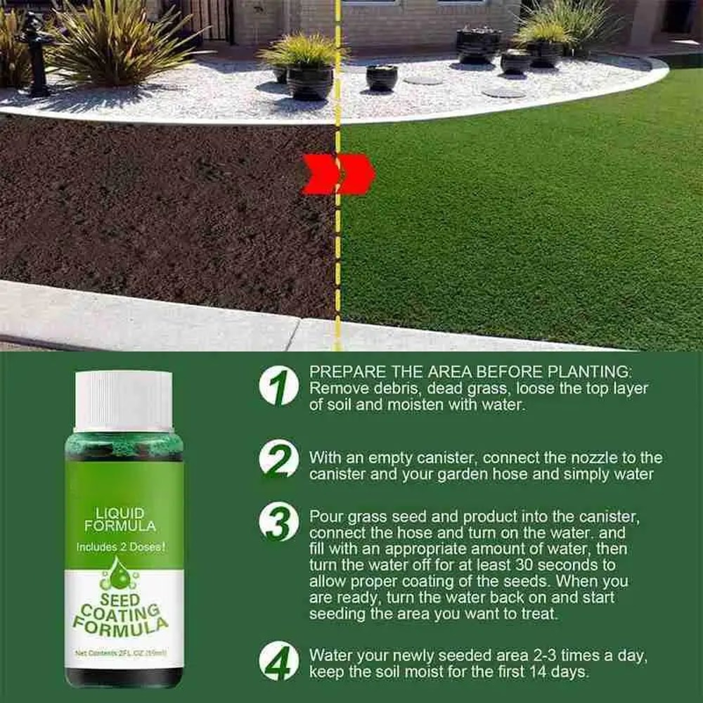 Hydro Mousse Lawn Repair Spray 5