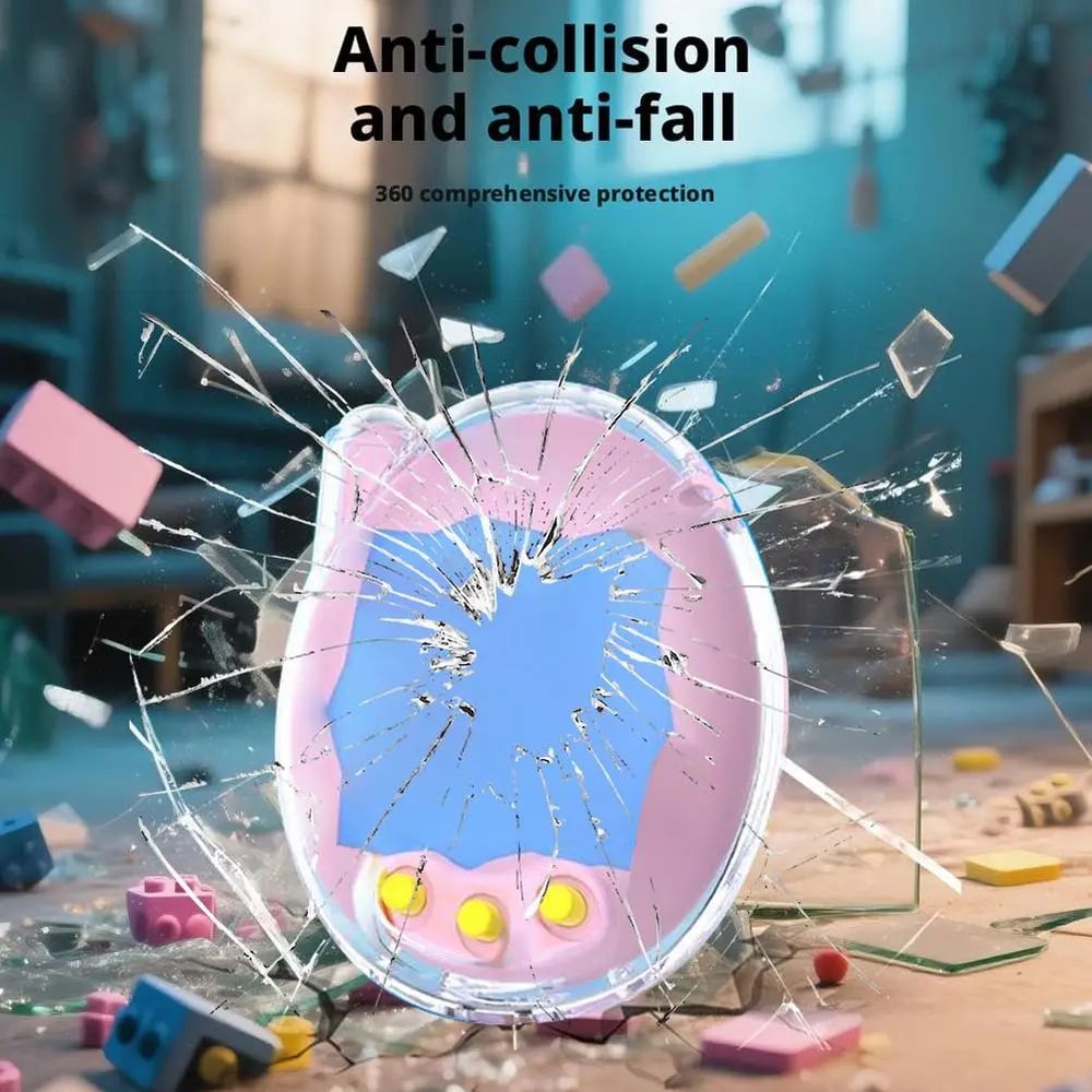 Transparent Tamagotchi Protective Case 2