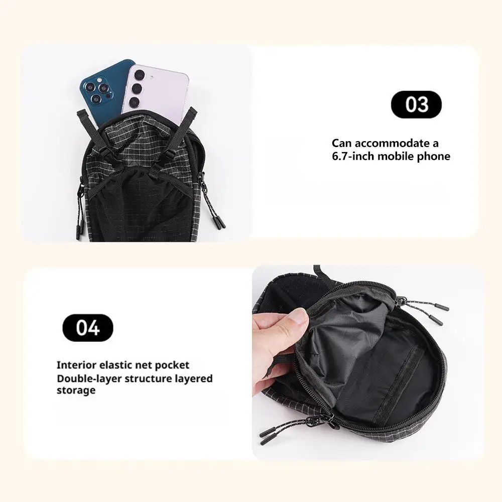 Ultra Light Outdoor Phone Shoulder Bag 15