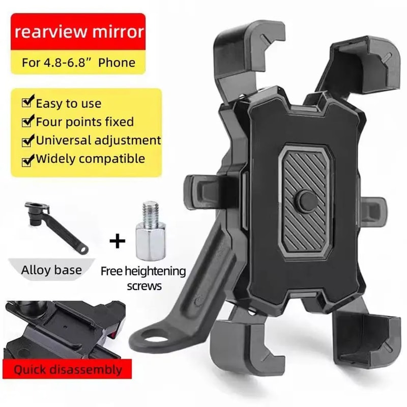 360 Degree Motorcycle Bike Phone Holder 2