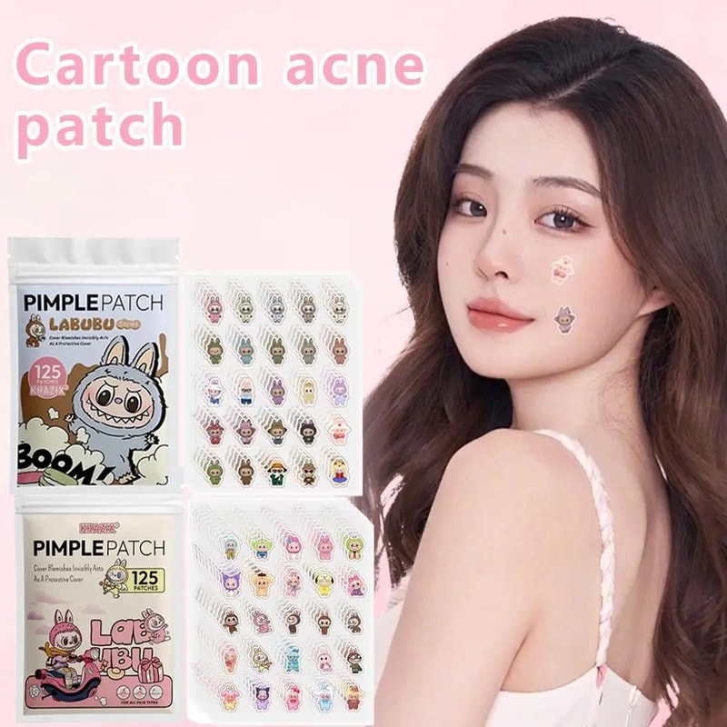 Cute Cartoon Acne Patch Stickers 250PCS 0