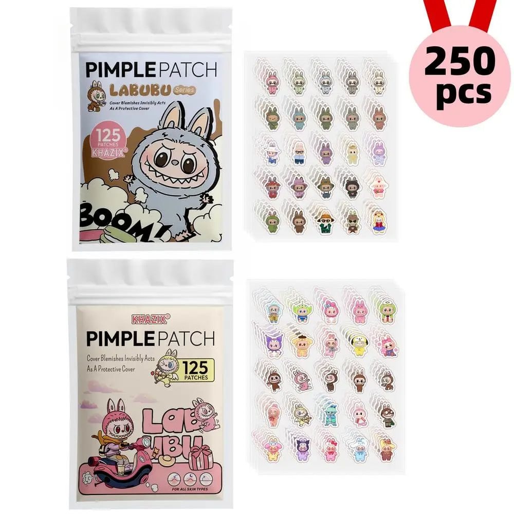 Cute Cartoon Acne Patch Stickers 250PCS 8