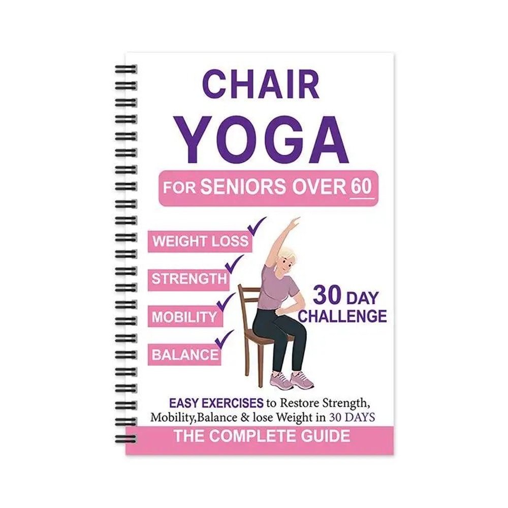 Chair Yoga Exercise Book For Seniors 14