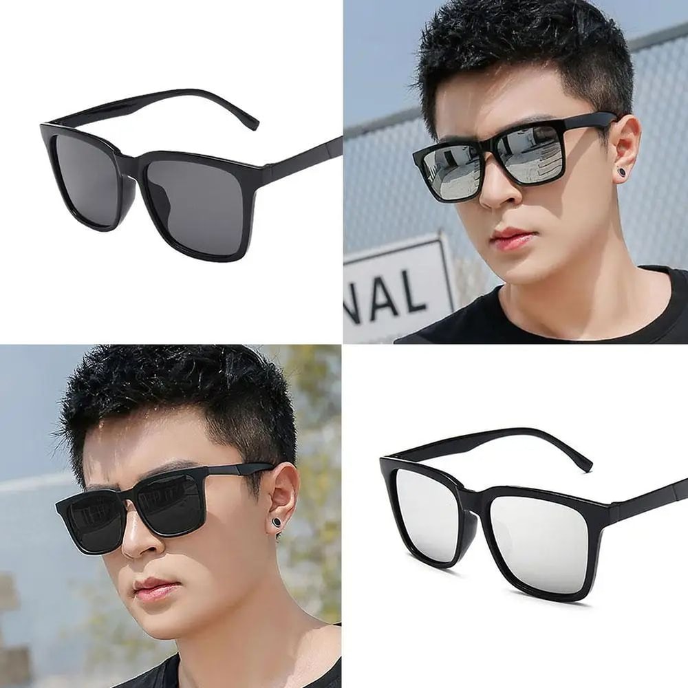 Large Frame Square Sunglasses For Men 1