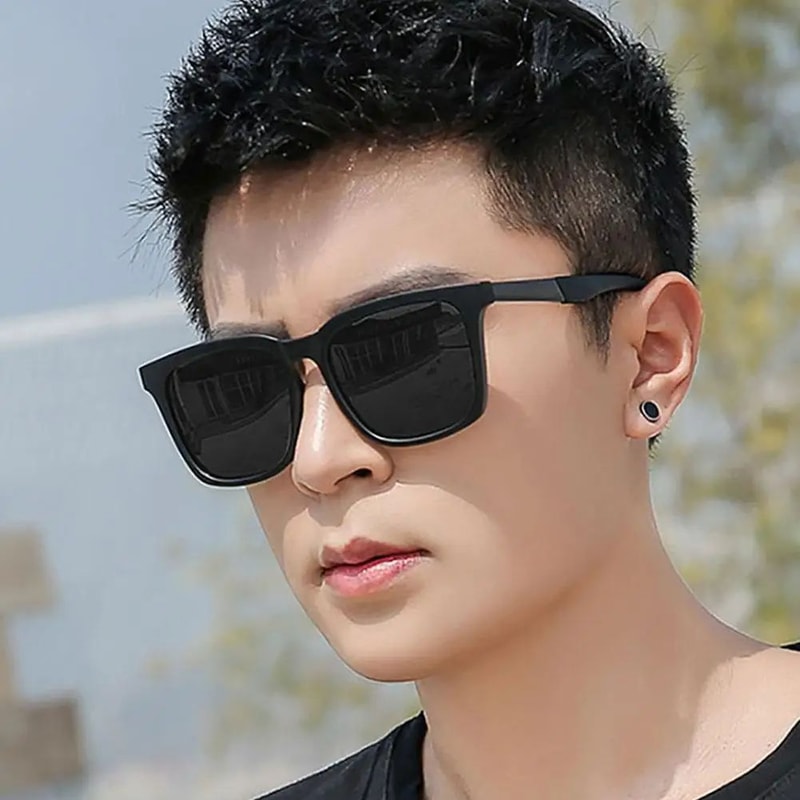 Large Frame Square Sunglasses For Men 5