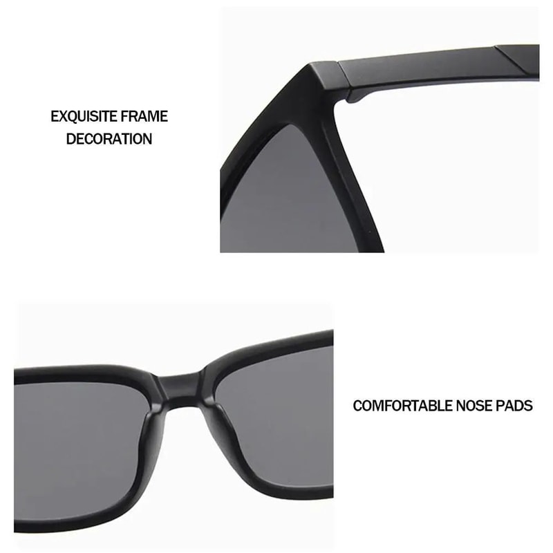 Large Frame Square Sunglasses For Men 6