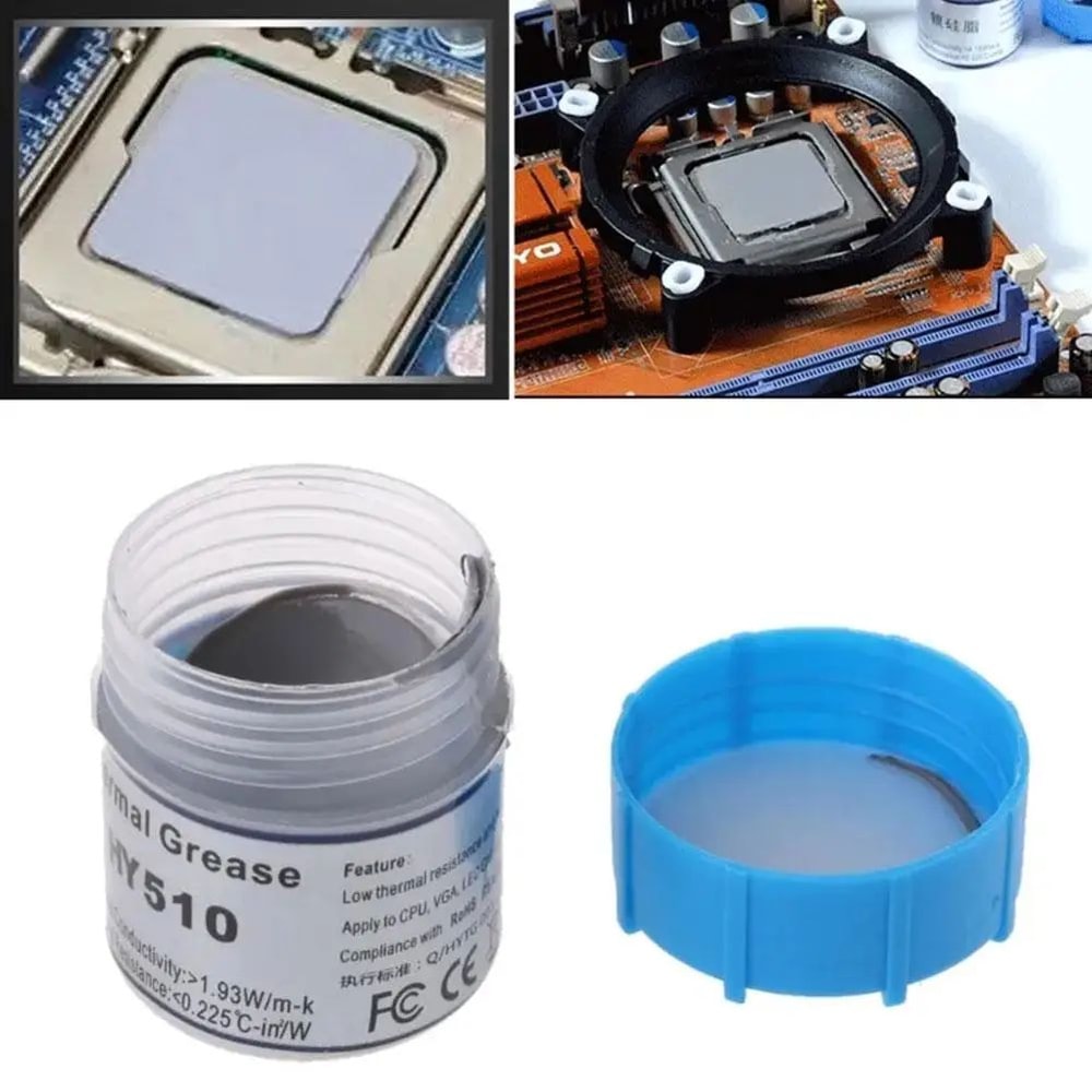 Silver Thermal Grease Heat Dissipation Paste 10g 0