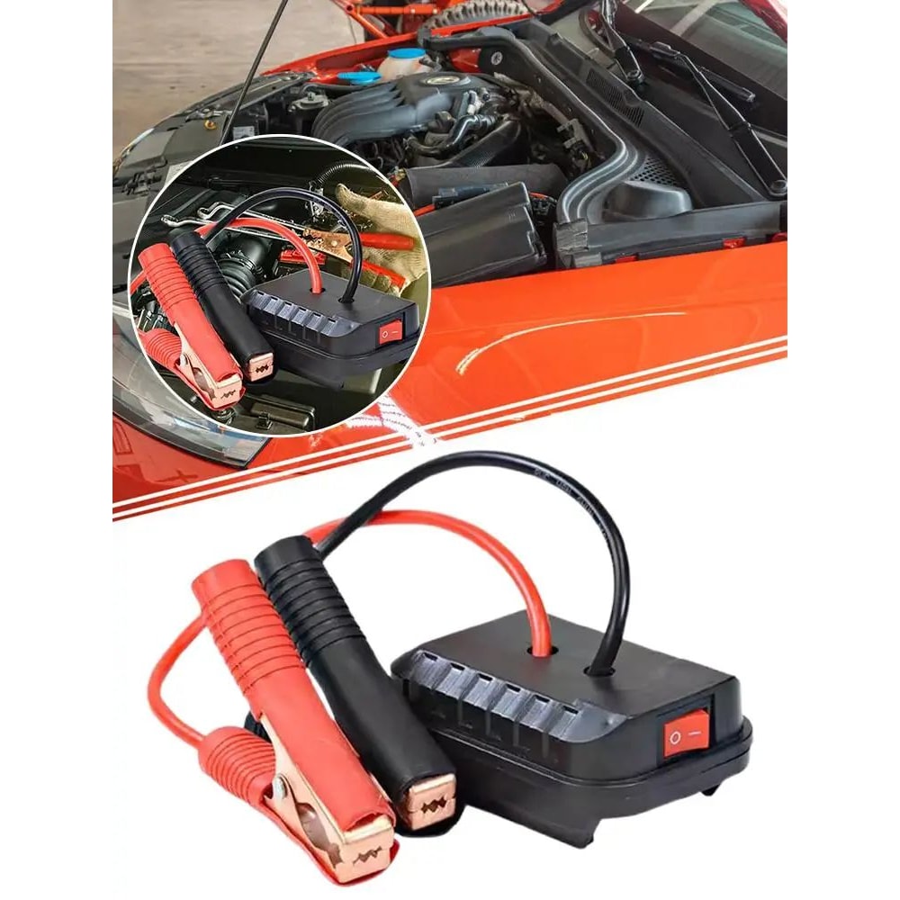 Car Emergency Starter Battery Converter Clips 7