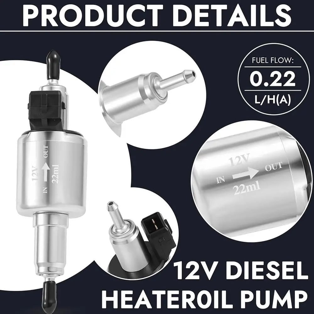 12V 24V Diesel Heater Pulse Oil Pump 1