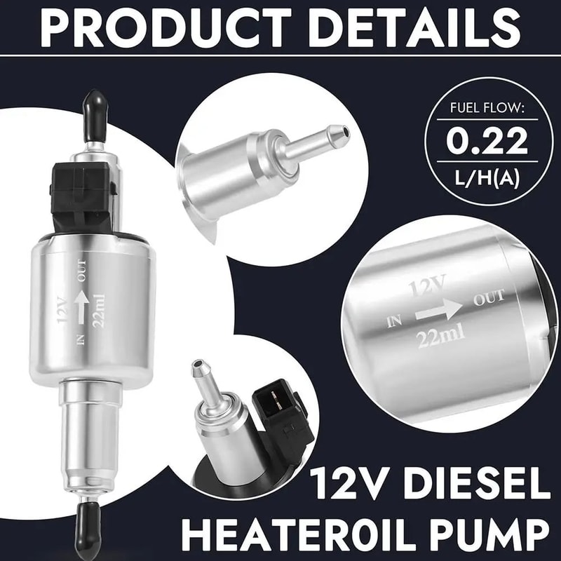 12V 24V Diesel Heater Pulse Oil Pump 1