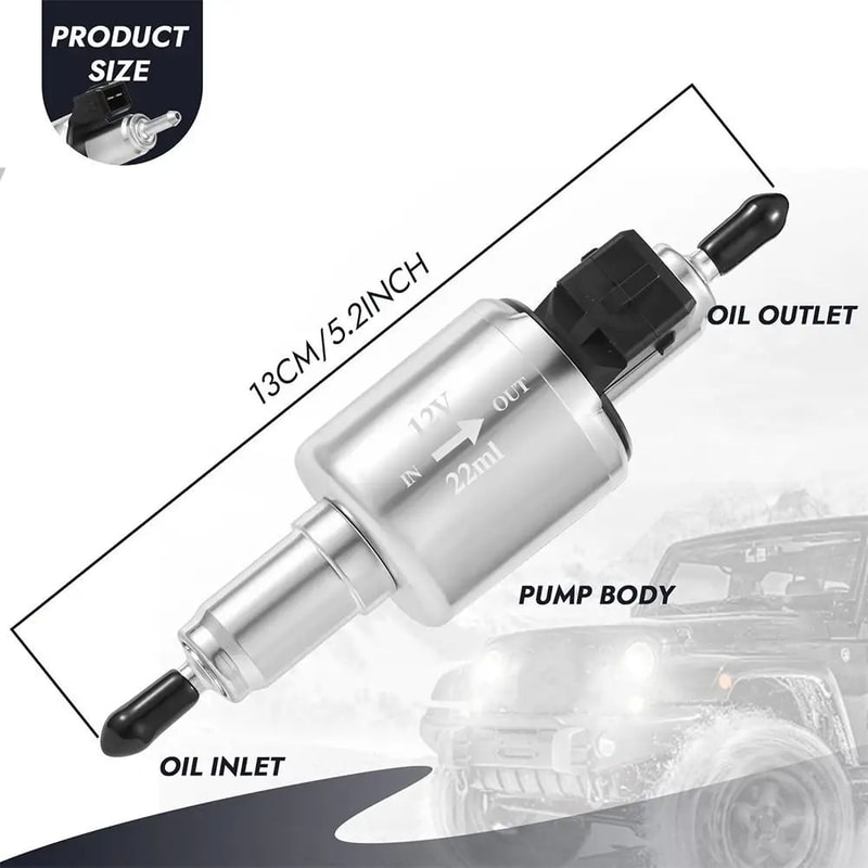 12V 24V Diesel Heater Pulse Oil Pump 5