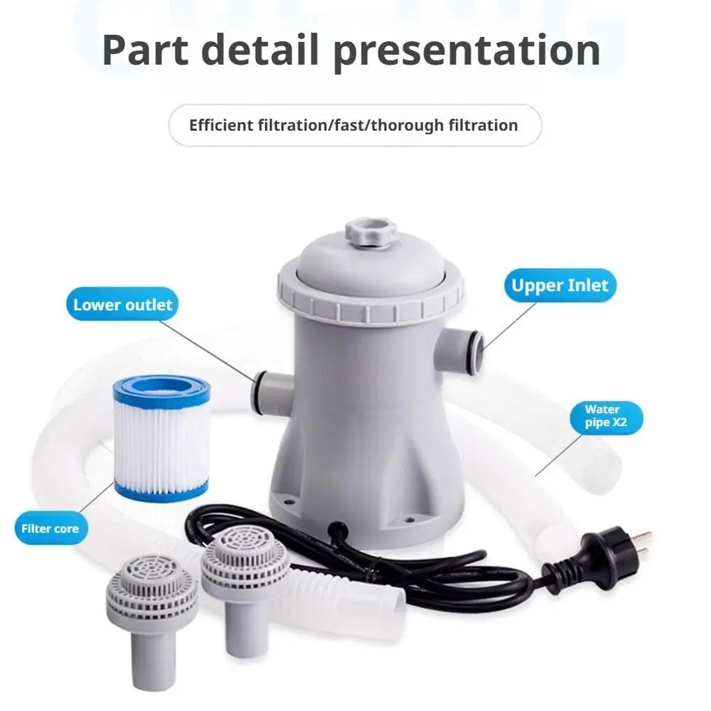 Pool Cleaner Circulating Filter Water Pump 3