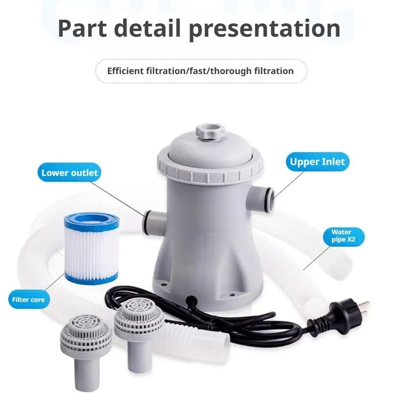 Pool Cleaner Circulating Filter Water Pump 3
