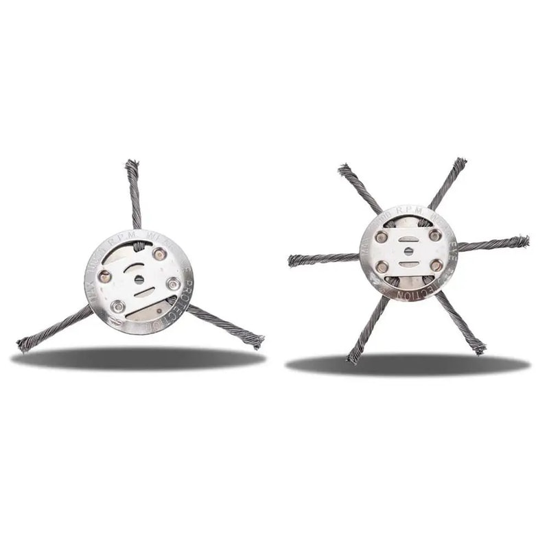 Steel Wire Wheel Weed Brush Trimmer Head 10