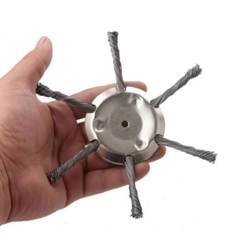Steel Wire Wheel Weed Brush Trimmer Head 11