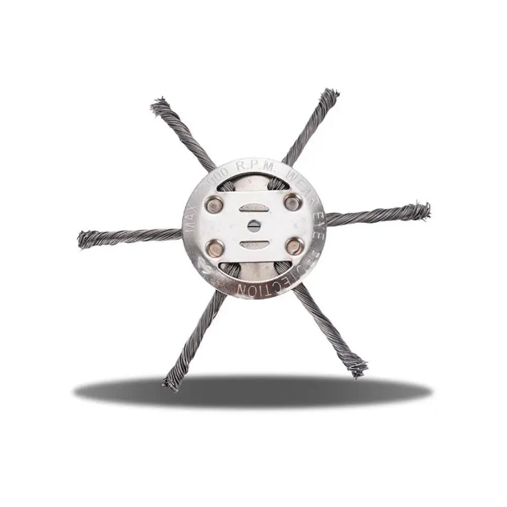 Steel Wire Wheel Weed Brush Trimmer Head 17