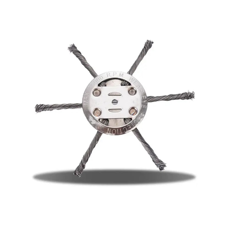 Steel Wire Wheel Weed Brush Trimmer Head 17