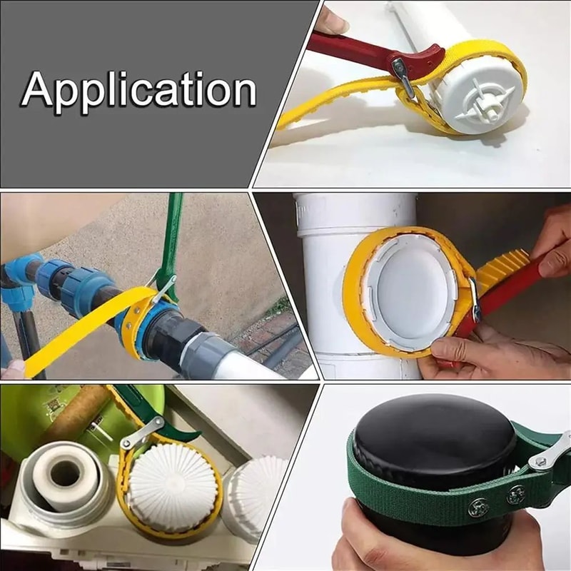 Adjustable Belt Filter Wrench Tool 4