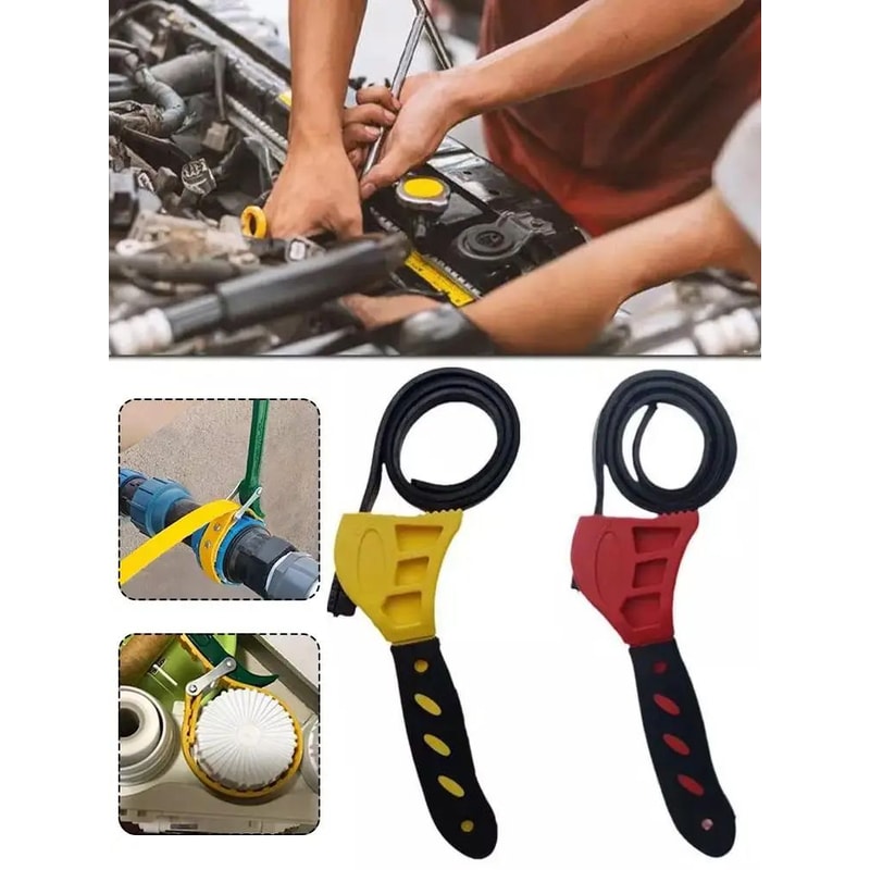 Adjustable Belt Filter Wrench Tool 6