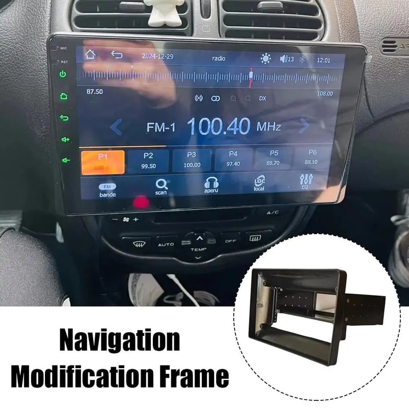 1DIN To 9 Inch Car Stereo Frame Adapter 4