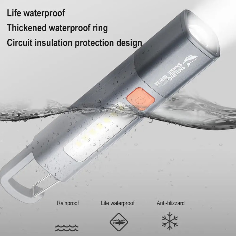 Rechargeable Super Bright LED Camping Flashlight 22