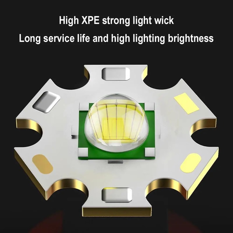 Rechargeable Super Bright LED Camping Flashlight 13