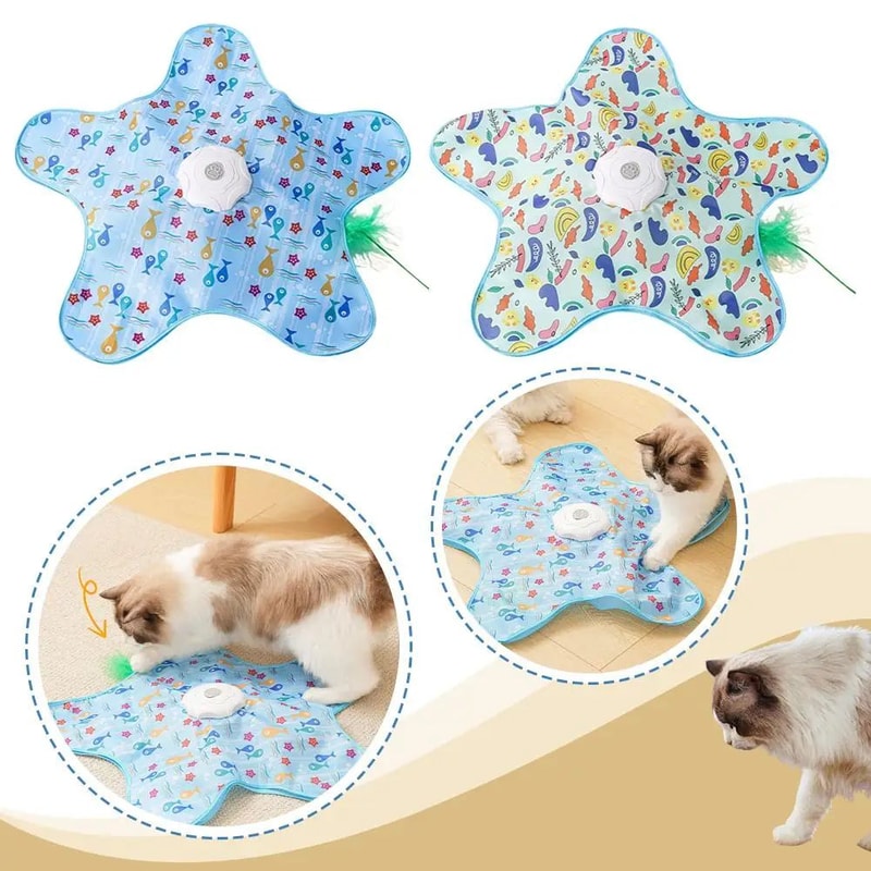 Interactive Hide And Seek Electric Cat Toy 2