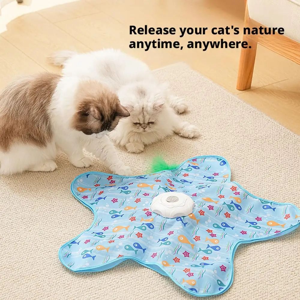 Interactive Hide And Seek Electric Cat Toy 6