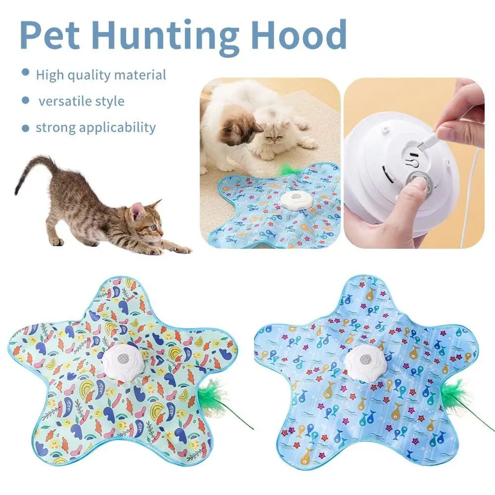 Interactive Hide And Seek Electric Cat Toy 11