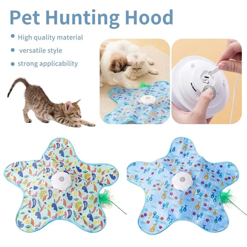 Interactive Hide And Seek Electric Cat Toy 11